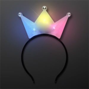 Happy New Year Crown Light Up Headband