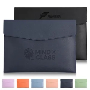 PU Leather A4 Envelope File Folder Document Holder