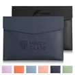 PU Leather A4 Envelope File Folder Document Holder | https://www.bestnamebadges.com