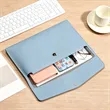 PU Leather A4 Envelope File Folder Document Holder | https://www.bestnamebadges.com