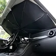 Foldable Car Windshield Sun Shade Umbrella 55"x31" | https://www.bestnamebadges.com