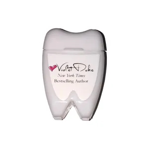 Tooth Shaped Dental Floss | https://www.bestnamebadges.com