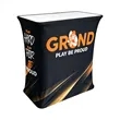 Portable Customizable Square Pop Up Display Podium Kit | https://www.bestnamebadges.com