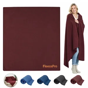 Single Layer Soft Fleece Blanket 50"x60"