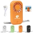 Portable Mini Rechargeable Handheld Fan W/ Lanyard | https://www.bestnamebadges.com