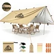 19 Hang Points Multi Function Tent Tarp W/ Storage Bag | https://www.bestnamebadges.com