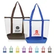 Stadium Approved Large Clear Tote Bag W/ Zipper Closure | https://www.bestnamebadges.com