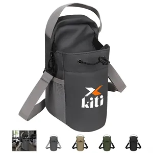Magnetic Gym Bag Water Bottle Carrier Holder