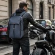 Water Resistant Commuter Backpack Daypack For 15.6" Laptop | https://www.bestnamebadges.com