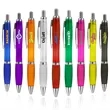1.0mm Plastic Retractable Ballpoint Pen Soft Grip | https://www.bestnamebadges.com