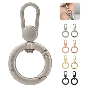 Swivel Snap Clasp with Spring Split O Ring