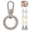 Swivel Snap Clasp with Spring Split O Ring | https://www.bestnamebadges.com