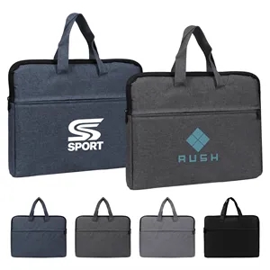 14" Slim Lightweight Laptop Bag W/ Front Pocket