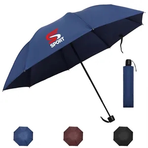 42" Arc Manual Travel Folding Umbrella
