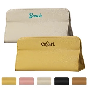 Leather Hair Dryerl Bag W/ Magnetic Closure