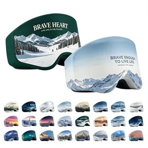 Full Color Ski Snowboard Goggle Cover Sleeve