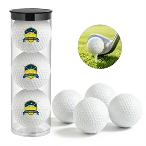 3 Pack Professional Golf Ball With Clear Tube