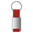 Woven Strap Keychain W/ Engraved Custom Metal Clip | https://www.bestnamebadges.com