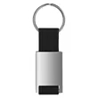 Woven Strap Keychain W/ Engraved Custom Metal Clip | https://www.bestnamebadges.com