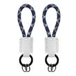 Soft Leather Keychain Car Key Fob Holder | https://www.bestnamebadges.com