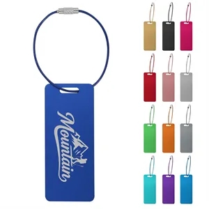 Aluminum Alloy Custom Travel Luggage Tag