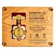 Wooden Display Badge | https://www.bestnamebadges.com