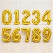 32 Inch Air-inflated Number Foil Balloons | https://www.bestnamebadges.com
