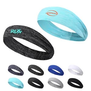 Elastic Sports Sweatband Moisture Wicking Headband