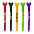 3 1/4" Performance Plastic Golf Tees W/ 1 Color Logo | https://www.bestnamebadges.com