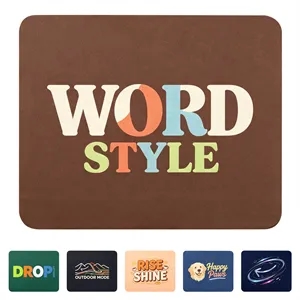 Non Slip Full Color Rectangle Mouse Pad