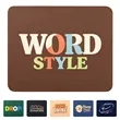 Non Slip Full Color Rectangle Mouse Pad | https://www.bestnamebadges.com