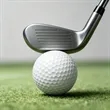 Professional 5 Layer Golf Ball Custom Full Color Logo | https://www.bestnamebadges.com