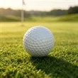Professional 5 Layer Golf Ball Custom Full Color Logo | https://www.bestnamebadges.com