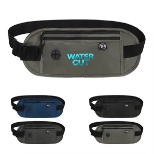 RFID Anti Theft Outdoor Sport Fanny Pack W/ Earphone Port