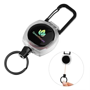 Retractable Claw Badge Reel & Key Holder