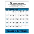 Triumph® Calendars Blue & Black Contractor Memo Calendar | https://www.bestnamebadges.com