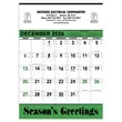 Triumph® Calendars Green & Black Contractor Memo Calendar | https://www.bestnamebadges.com