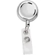 Metal Retractable Badge Holder | https://www.bestnamebadges.com