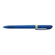 Classic Collection Pivo® Clear Gold RABS Pen | https://www.bestnamebadges.com