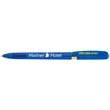 Classic Collection Pivo® Clear Gold RABS Pen | https://www.bestnamebadges.com