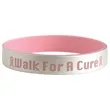 Silver Silicone Bracelets | https://www.bestnamebadges.com