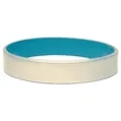 Silver Silicone Bracelets | https://www.bestnamebadges.com