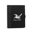 Good Value™ 5" x 7" Paper Notebook with Flags | https://www.bestnamebadges.com