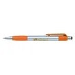Good Value™ Silver Element Stylus RABS Pen | https://www.bestnamebadges.com