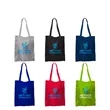 Toddy® Gear 8" x 10" 2-Panel Poly Canvas Tote | https://www.bestnamebadges.com