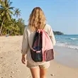 Swim Bag Mesh Drawstring Backpack With Wet Pocket | https://www.bestnamebadges.com