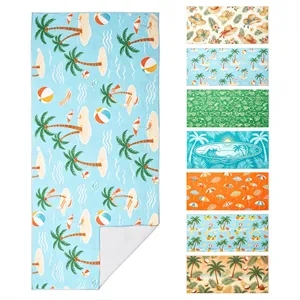 Dye Sublimation Microfiber Beach Towel 70"x32"