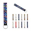 Portable Full Color Neoprene Wrist Keychain | https://www.bestnamebadges.com