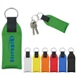 Waterproof Neoprene Floating Keychain For Boating | https://www.bestnamebadges.com
