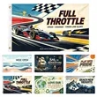 5'x8' Large Double Sided Full Color Polyester Flag | https://www.bestnamebadges.com